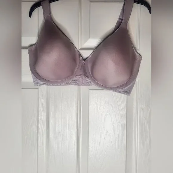 Vanity Fair 40DD Full Figure Underwire Padded Lace Smoothing Bra - Picture 8 of 11